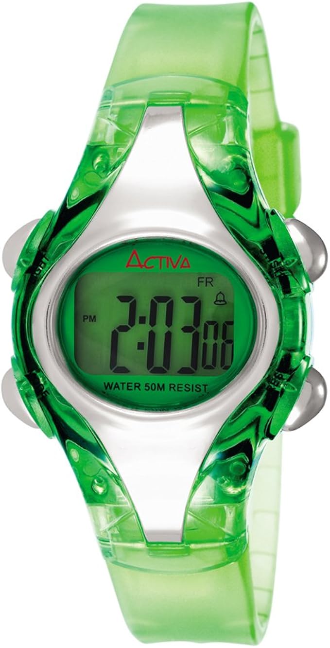 activa 来自 invicta 女式 ad011 – 006绿色数码手表